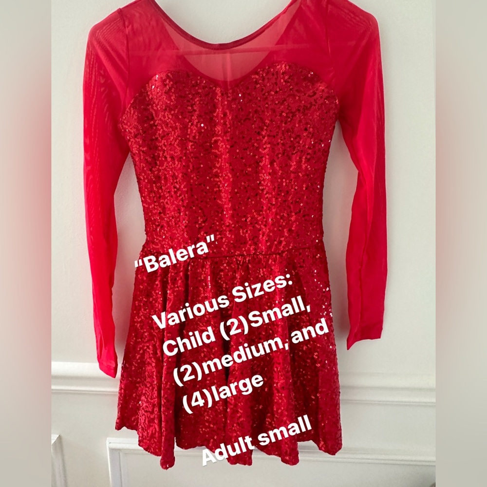 Red Performance Dress